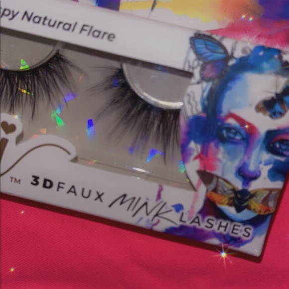 🤍5/$25🖤loni Cosmetics 3D Faux Mink Virgo Wispy natural lashes - Picture 3 of 3